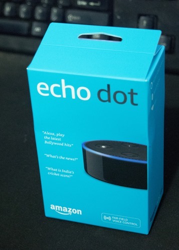 Amazon Echo dot unboxing
