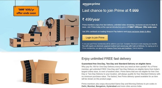 Amazon Prime price to be hiked