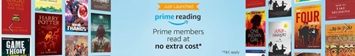 Amazon Prime reading India