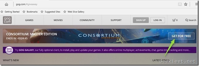 CONSORTIUM MASTER EDITION giveaway 2