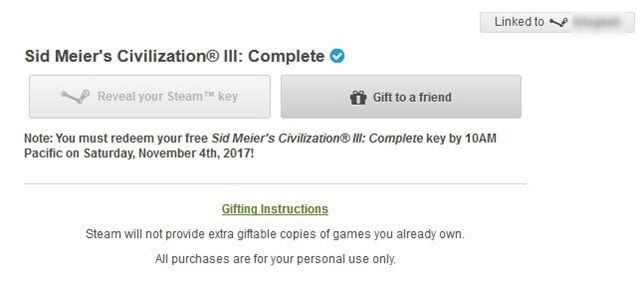 Civilization 3 Complete free Humble Bundle