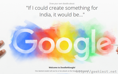 Doodle4Google contest India