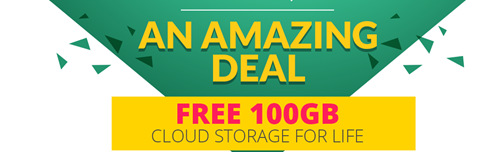 FREE 100GB cloud Storage