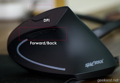 Forward and back button