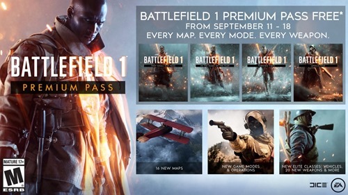 Free Battlefield 1 Premium Pass