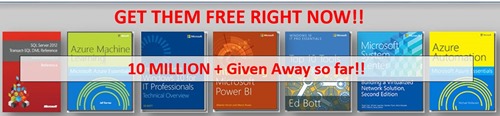 Free Microsoft eBook Giveaway