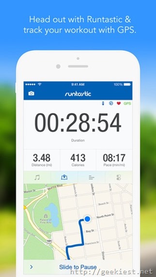 Free Runtastic PRO for iOS-iPhone