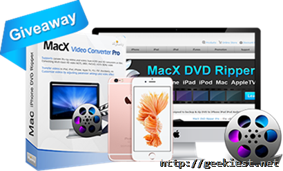 Giveaway - MacX Video Converter Pro