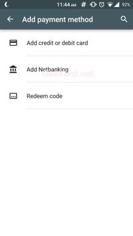 Google Play India Net Banking