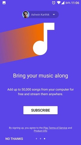 Google Play Music India 2