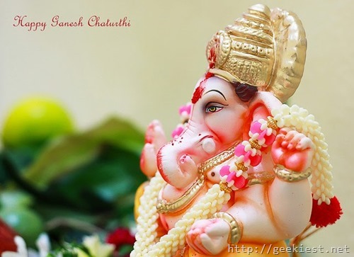 Happy Ganesh Chaturthi Wallpapes 1