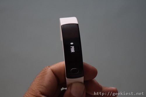 Intex FirRist fitness band how to pair