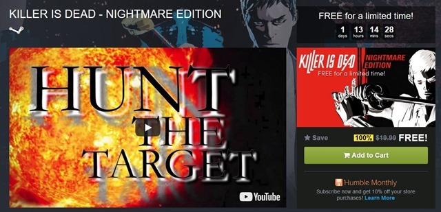 Killer Is Dead - Nightmare Edition free humble store