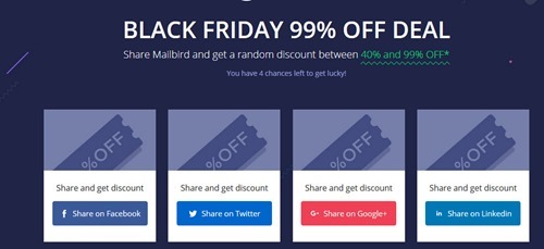 MailBird Black friday OFFER