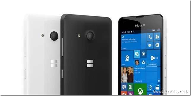Microsoft Lumia 550 features 2