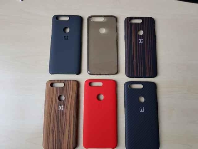 OnePlus 5T leaked real-life photos cases covers 2