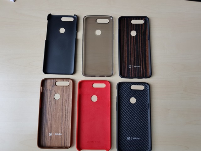 OnePlus 5T leaked real-life photos cases covers