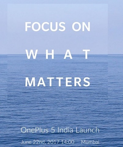 OnePlus 5 India Launch
