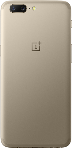 OnePlus 5 Soft Gold Limited Edition rear