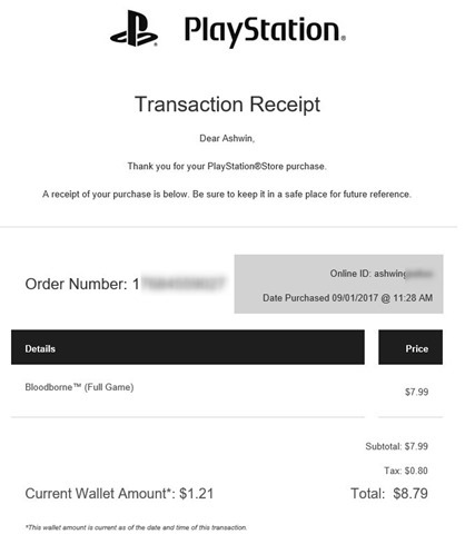 Playstation store wallet code redeem 2