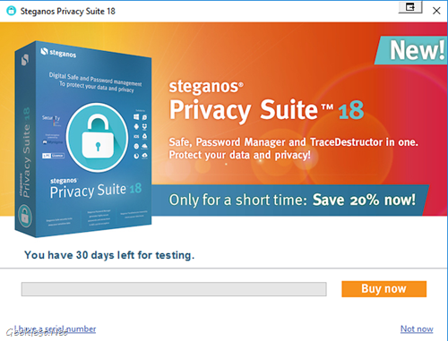 Privacy Suite 18 30 days Free trial