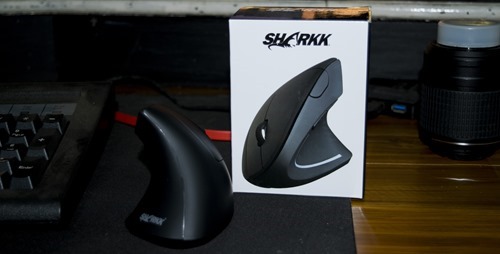 SHARKK  5-Button 2.4G Wireless Vertical Optical Mouse  Review