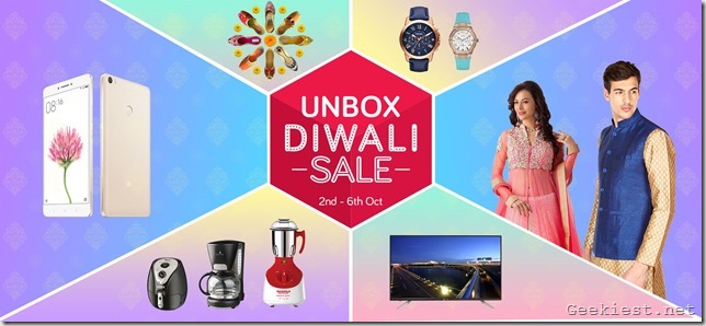 Snapdeal Unbox Diwali Sale October 2016