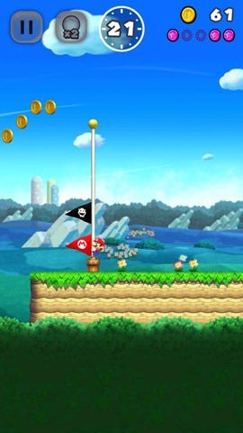 Super Mario Run flag