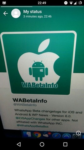WhatsApp Beta Status 2