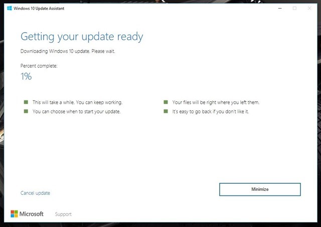 Windows 10 Creators Update download