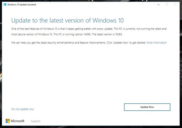 Windows 10 Creators Update download 2