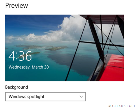 Windows 10 Lock screen How to save Windows spotlight Images or disable them