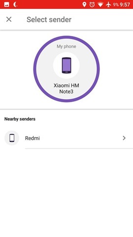 YouTube GO app receive video 7