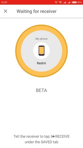 YouTube GO app receive video 8