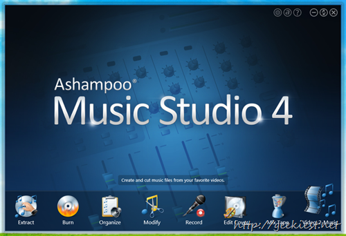 Ashampoo Music Studio 4 - Menus - 9