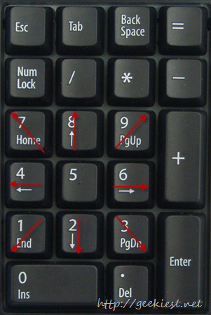How to: Control mouse pointer with keyboard