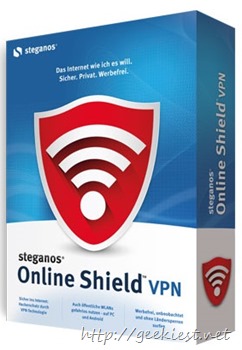 Free 1 year - Steganos Online Shield VPN