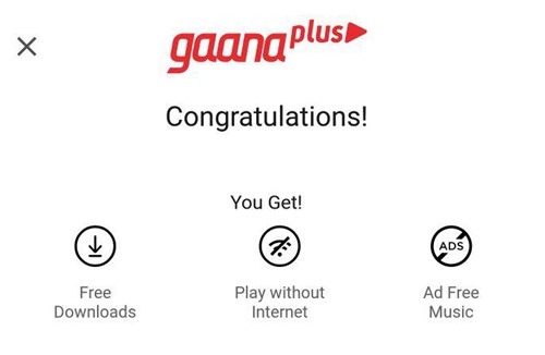 Get 12 Month Gaana Subscription for FREE