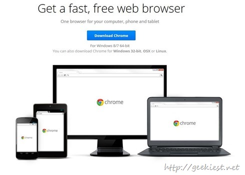 Google Chrome 64 bit