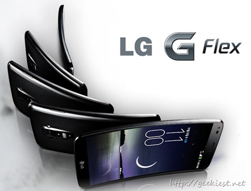 LG G Flex–Curved Flexible Smart phone