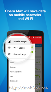 Opera Max - Data management Now available in India
