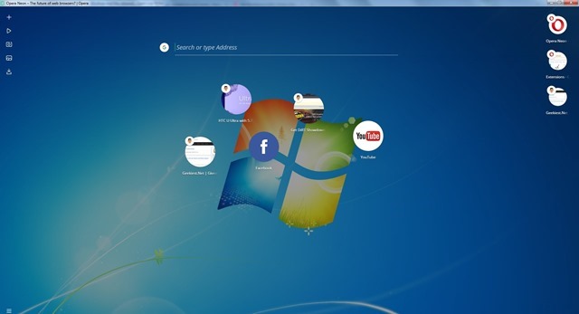 Opera Neon Concept Browser For Windows And Mac Released