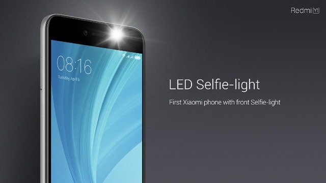 Redmi Y1 LED selfie light