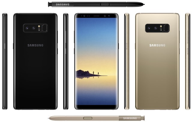 Samsung Galaxy Note8 leaked images