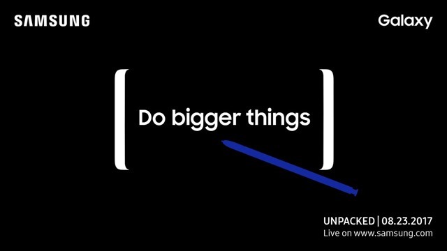 Samsung Galaxy Note 8 launch date