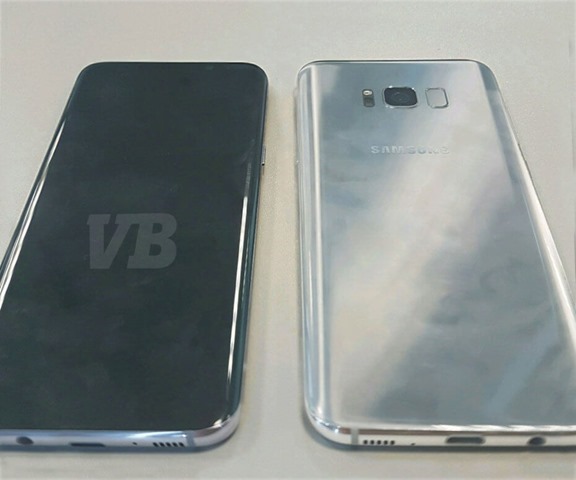 Samsung Galaxy S8 real photo
