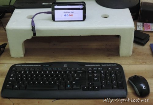 Use Wireless keyboard and Mouse on your Smart phone