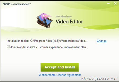 Video Editor Installation