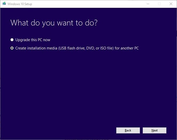Windows 10 Creators Update Media Creation Tool