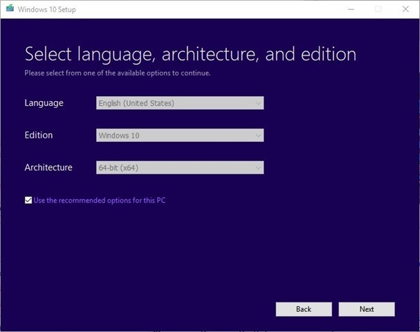 Windows 10 Creators Update Media Creation Tool 2